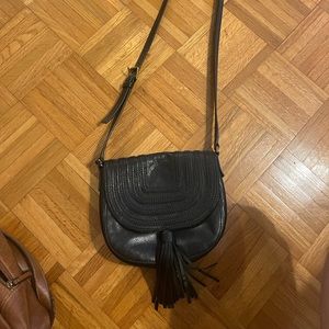 Fossil crossbody bag with tassel